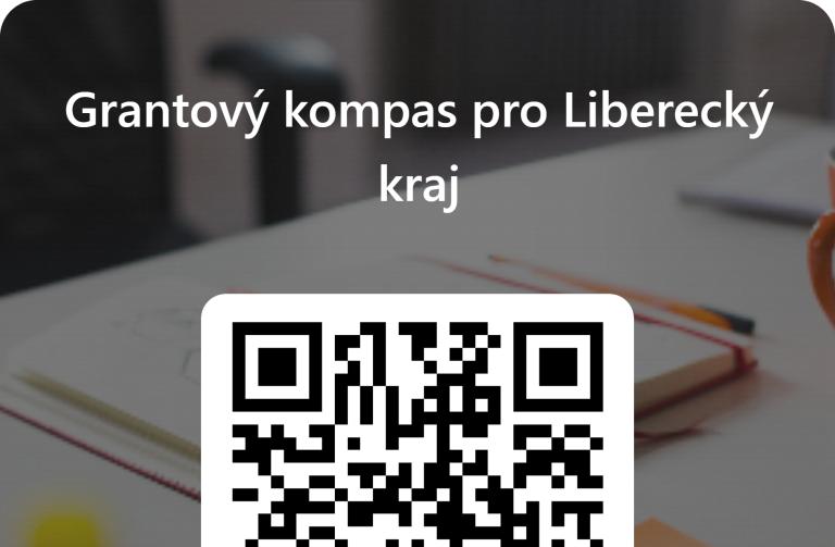 QRCode pro Grantový kompas pro Liberecký kraj